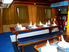 King of the Seas Dining area
